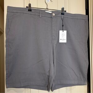Robert Graham Shorts Mens 44 Gray Belgrade Classic Fit Casual Chino NWT $98